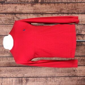 NWOT PRL Mens Red Slim Fit With Blue Pony